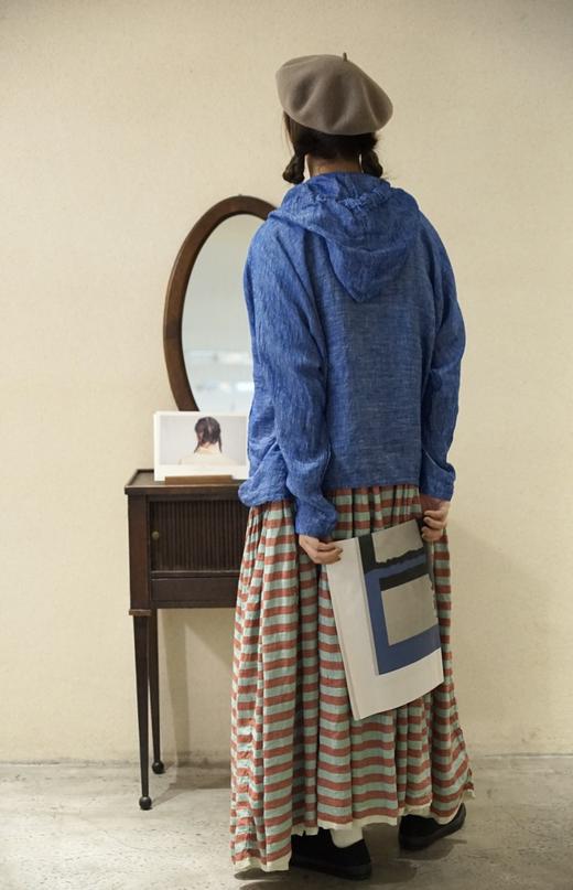 Aodress轻薄亚麻套头上衣 商品图8