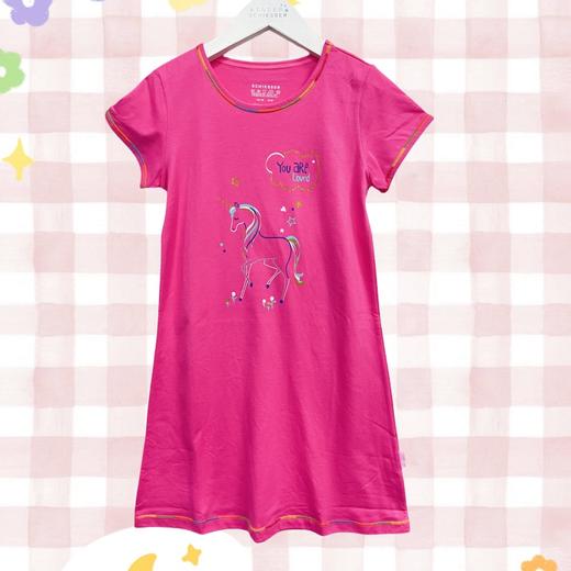 SCHIESSER德国舒雅女童纯棉可爱小独角兽A版小裙3F/17203D 商品图0