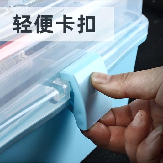 书法篆刻美术工具箱 五金杂物工具配件篆刻用品收纳工具箱 收纳盒 商品图5