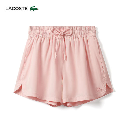 Lacoste法国鳄鱼女士新款时尚舒适百搭短裤FF2462-10 商品图0
