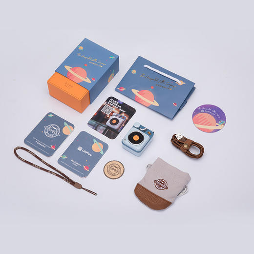 【为思礼】猫王原子唱机 复古便携掌上小音箱 一份有温度的声音礼物 生日节日送朋友 商品图2