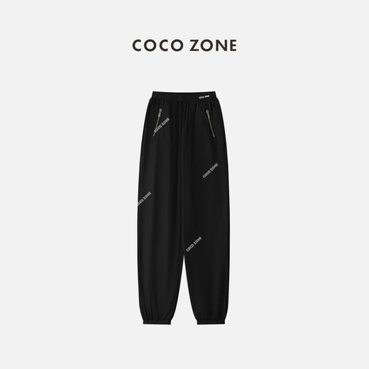 COCO ZONE 新款夏季宽松透气阔腿休闲冲锋裤 23C29062 商品图0