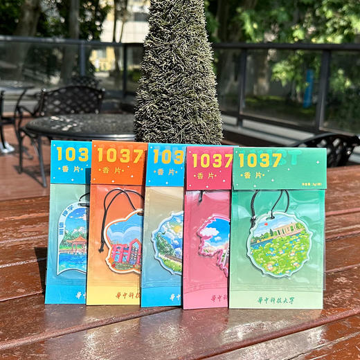 华中大校景香片（车载香薰） 商品图0