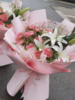 爱意无限花束11枝粉康乃馨➕百合花束 商品缩略图3