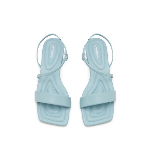 westory夏季新款法式优雅细高跟凉鞋露趾高跟鞋凉鞋W24BG62101 商品图3