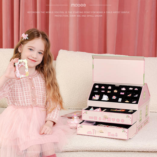 mobee咕卡套装奶油胶礼盒儿童节礼物女孩子 商品图6