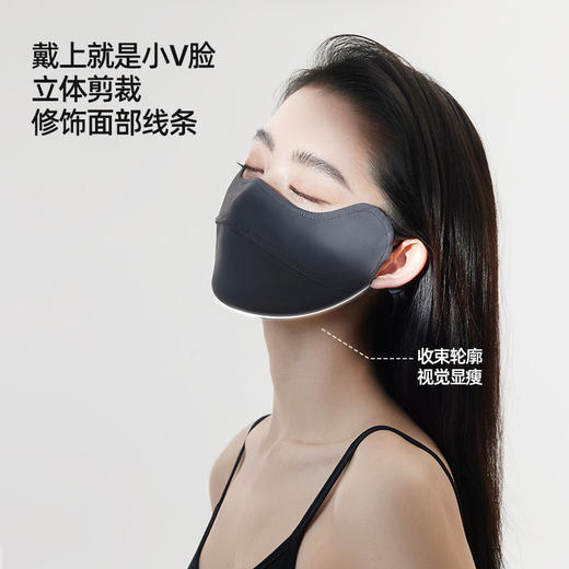 【小野和子】防晒面罩夏季女防紫外线冰丝透气口罩高颜值2024新款 商品图4