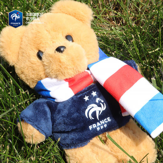 法国国家队官方商品 | 小熊毛绒挂件玩偶男女礼物纪念足球迷周边 商品图4