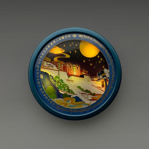 布达拉宫纸雕发光冰箱贴 商品图1