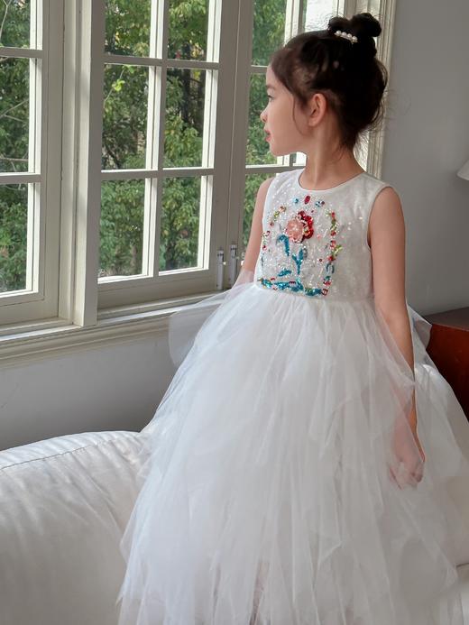 珠纱背心裙 商品图0