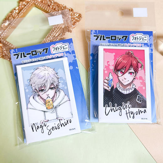 CRUX正版 蓝色监狱写真风徽章吧唧 周边谷子 商品图2