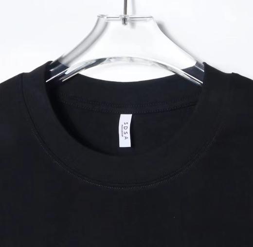 夏季新款立体HI字母时尚情侣宽松潮流圆领休闲百搭上衣 商品图5