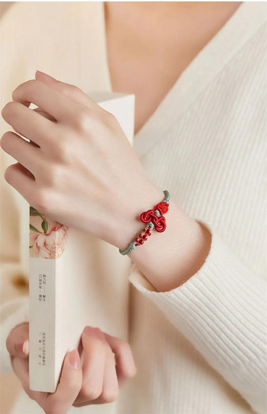 【家居百货】【调节款文昌结编织绳礼盒 】文昌结锦鲤上岸!逢考必过!文昌盛世!金榜提名 !文昌结手环 连接好运 步步高升! 商品图11