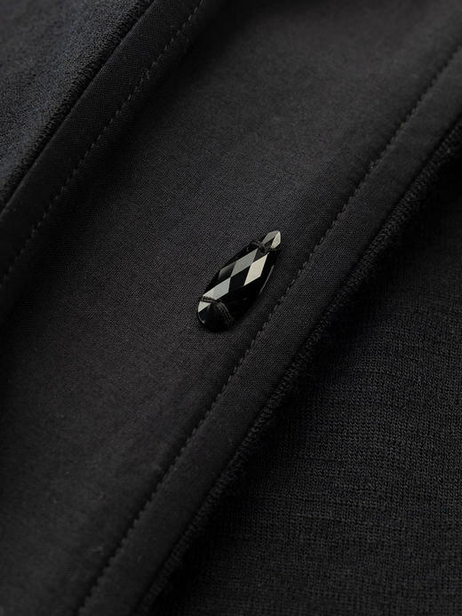 COCO ZONE"有氧裤“2024夏季松紧腰纯色休闲裤百搭通勤直筒裤CC1B0682 商品图5