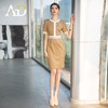 AD高端职业连衣裙女夏季轻熟风西装裙子气质通勤OL主持人正装套装 商品缩略图1