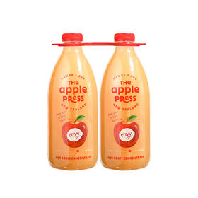 【山姆】The Apple Press新西兰进口原榨苹果汁 1.5L*2