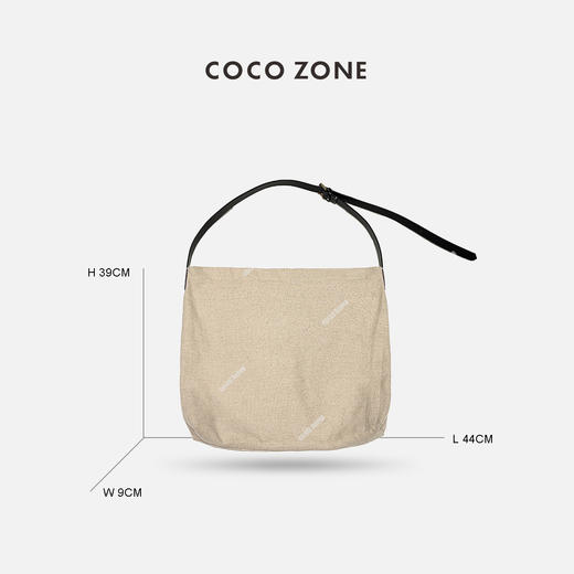 COCO ZONE 刘一一 时尚小众通勤包包纯色百搭单肩包CC2B0939 商品图1