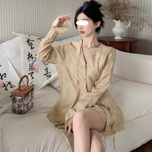 裁缝学苑AQ255新中式上衣天丝衬衫纸样短裙套装女装衬衣小衫打版裁剪样板 商品图4