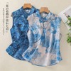 GYH 6232复古中式国风琵琶扣无袖宽松背心 商品缩略图0