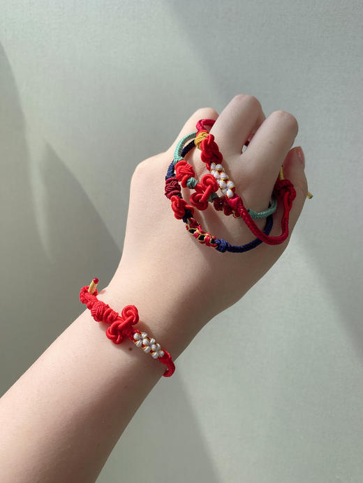 【家居百货】【调节款文昌结编织绳礼盒 】文昌结锦鲤上岸!逢考必过!文昌盛世!金榜提名 !文昌结手环 连接好运 步步高升! 商品图3