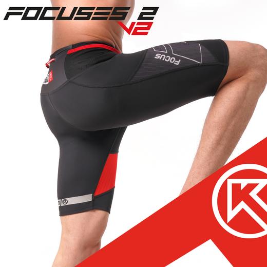 BigK 大K FOCUSES2 V2多功能压缩短裤 健身训练 城市运动 商品图2