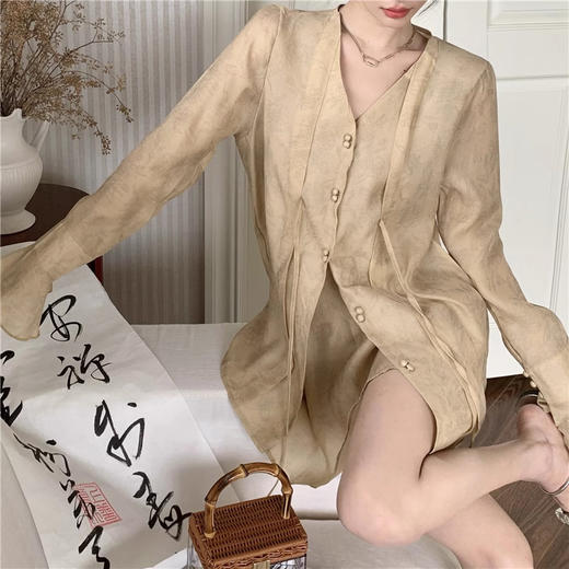 裁缝学苑AQ255新中式上衣天丝衬衫纸样短裙套装女装衬衣小衫打版裁剪样板 商品图1