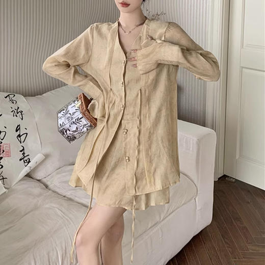 裁缝学苑AQ255新中式上衣天丝衬衫纸样短裙套装女装衬衣小衫打版裁剪样板 商品图5