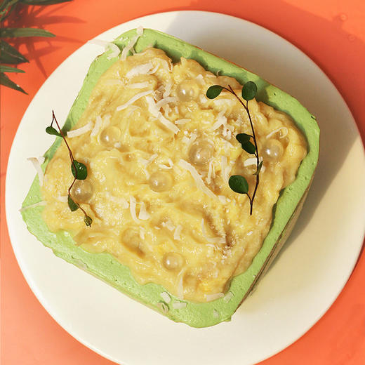 烤爱·生日蛋糕系列·暴珠猫山王榴莲椰奶冻·水果榴莲椰奶开心果·聚会生日节日【仅限深圳同城配送】 商品图2