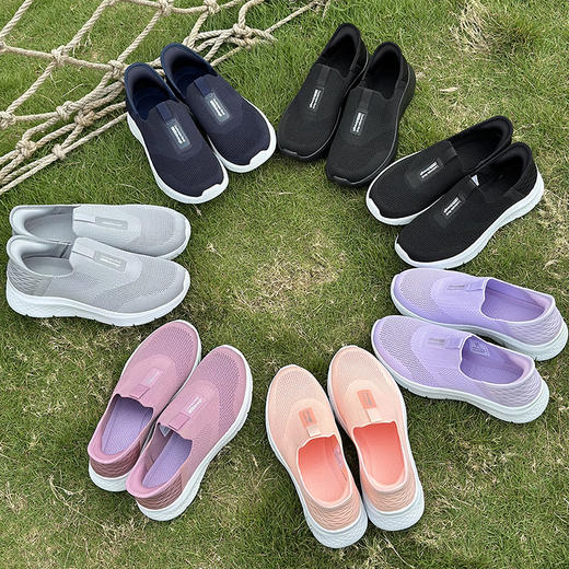 sacha男女款一脚蹬闪穿针织运动鞋—SY2686【开学好鞋专场】 商品图1