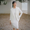IWY/春夏白色休闲西装外套女时尚两件套职业装无袖内搭ol套裙C14260+Q14259 商品缩略图0
