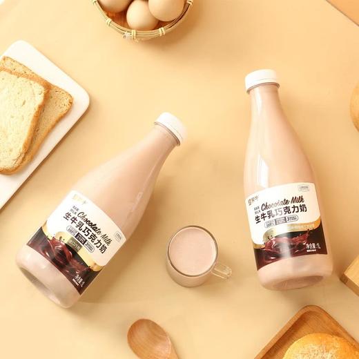 【山姆】蒙牛 生牛乳巧克力奶 1L*2 商品图2