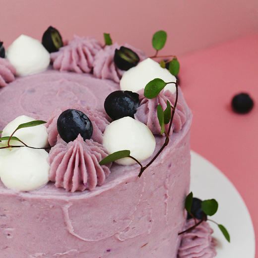 烤爱·生日蛋糕系列·紫芋松松·芋泥肉松·品质手作芋泥紫色聚会生日节日【仅限深圳同城配送】 商品图2