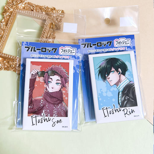 CRUX正版 蓝色监狱写真风徽章吧唧 周边谷子 商品图3