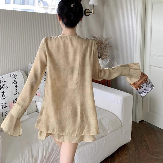 裁缝学苑AQ255新中式上衣天丝衬衫纸样短裙套装女装衬衣小衫打版裁剪样板 商品图2