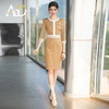 AD高端职业连衣裙女夏季轻熟风西装裙子气质通勤OL主持人正装套装 商品缩略图2