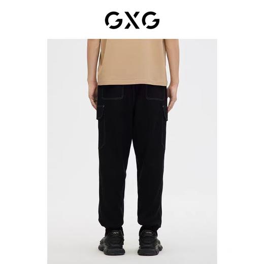 4F【GXG】GXG男装休闲束脚运动裤休闲工装风大口袋 商品图1