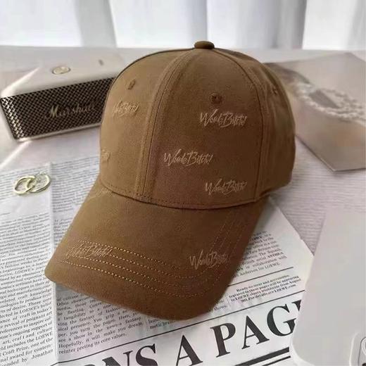 新款休闲鸭字母刺绣舌帽2264-07 商品图3