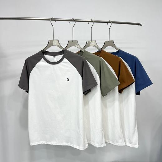 港资设计师线！高端圆桶情侣休闲运动短袖T恤 商品图1