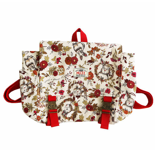 HUJI祤集Carton小盒子双肩包插画小兔集 商品图0