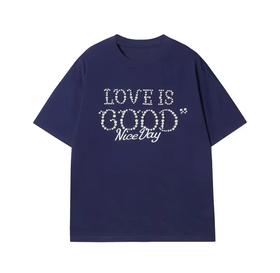 1287纯棉打底衫t恤宽松时尚百搭夏季宽松卡通印花短袖