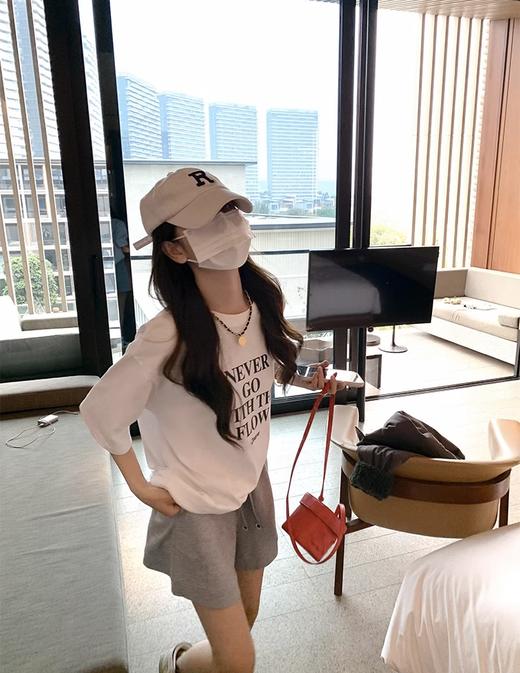 <曾小咸推荐>新品最最最后一波现货！卖完下架不再补！微信粉丝打折价！裤子女2023新款爆款韩版百搭休闲风直筒短裤高腰阔腿运动裤 日常89.90 立减39.91秒杀49.99！！ 商品图2