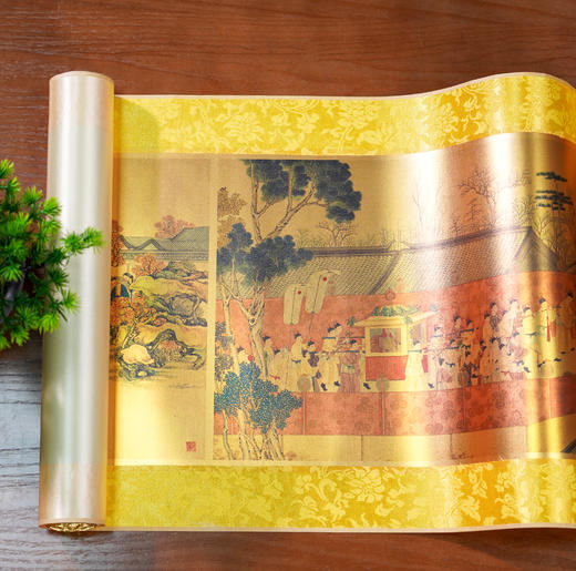 《红楼梦》金箔画 流光溢彩 金箔锻制工艺 商品图8