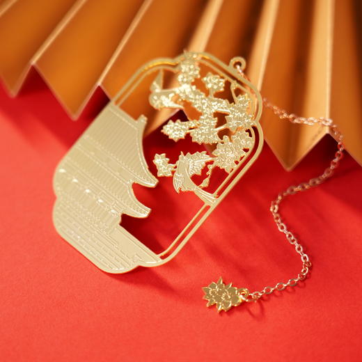 《百年荣耀•四季宫影》金属书签 礼盒装 商品图8