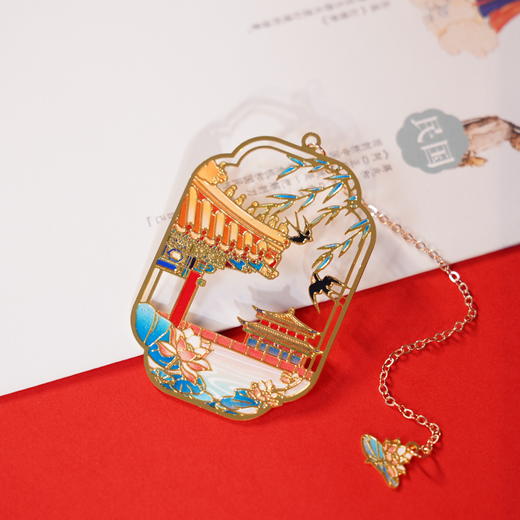 《百年荣耀•四季宫影》金属书签 礼盒装 商品图7