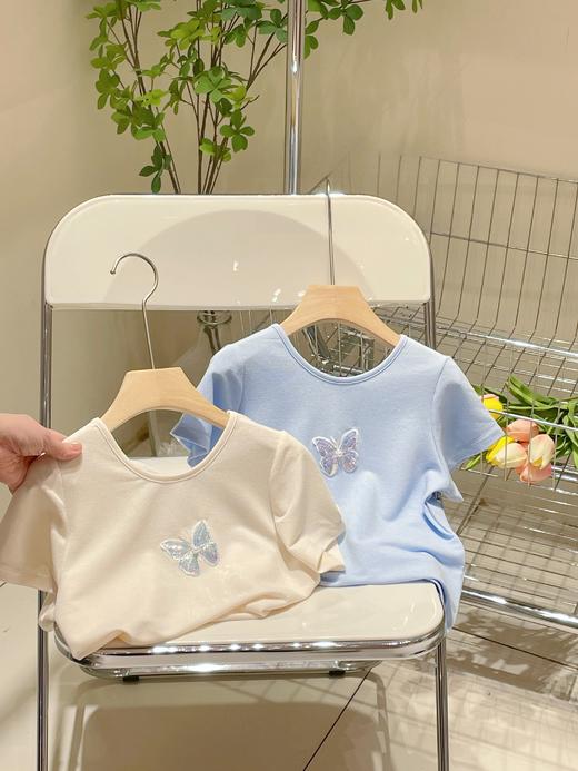 简约蝴蝶上衣 商品图5