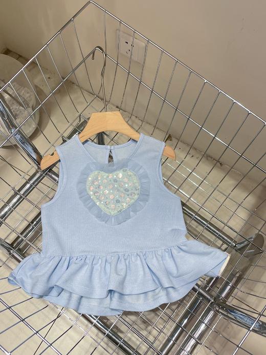 爱心亮片背心 商品图0