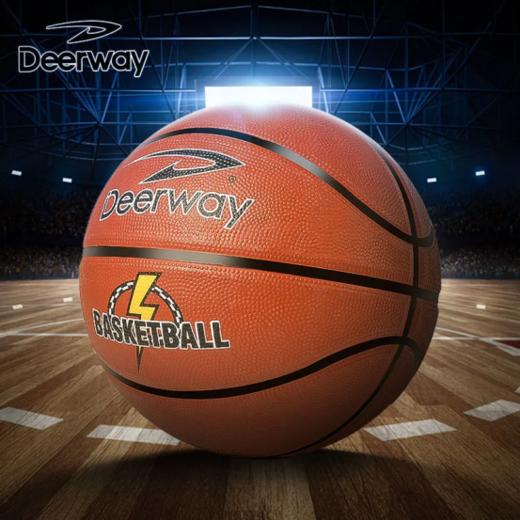 👉【德尔惠Deerway新款防滑篮球】😋 1.加厚软皮高弹耐磨，优质进口橡胶，😍柔软高弹不伤手; ✅ 2.软弹发泡科技，发泡橡胶表面颗粒，⚠️易掌控手感加倍； 商品图2