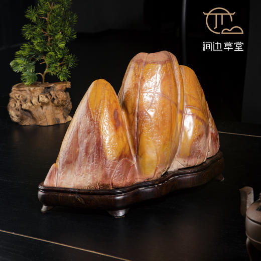 彩灵璧文房大山子 商品图10