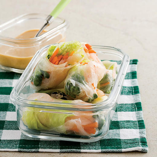 glasslock进口长方形耐热玻璃便当饭盒保鲜盒720ml白色 商品图3