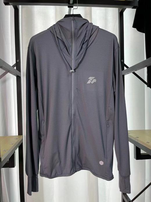 【净色冰丝防晒衣】可拆卸帽檐夏季UPF50+户外防晒男女同款冰丝防紫外线轻薄防晒衣上衣03h 商品图7